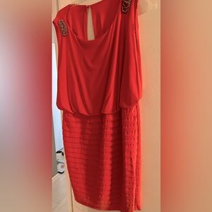 Coral Dressbarn dress circa 2012 or 2013